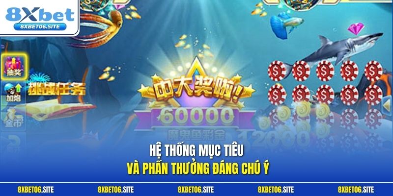 Hệ thống mục tiêu và phần thưởng đáng chú ý
